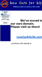 Mobile Screenshot of lowcarb4life.sugarbane.com